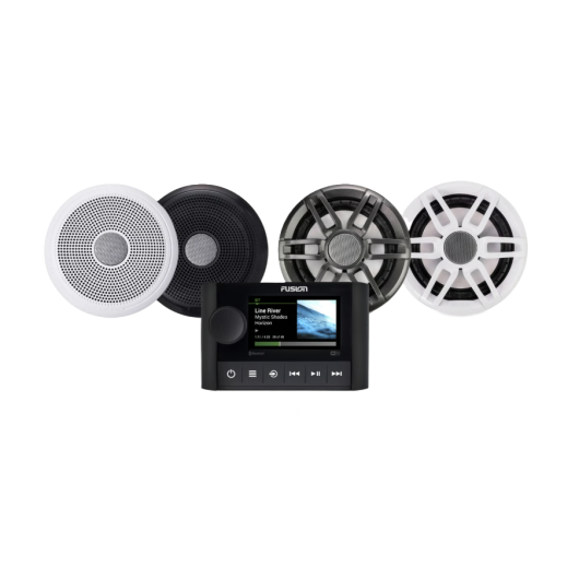 Pack audio SRX400 Fusion Classic ou Sport avec radio et haut-parleurs | Pack audio