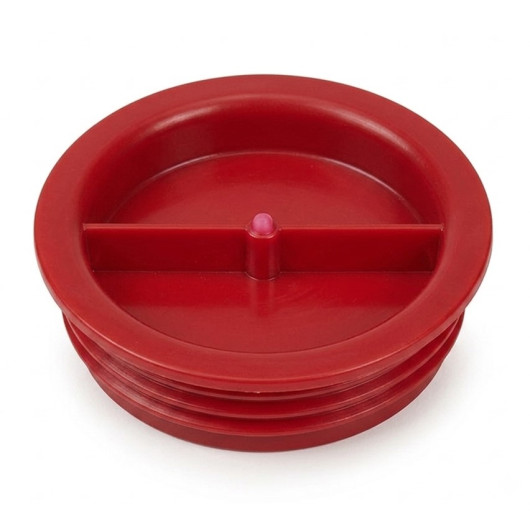 Bouchon de réservoir Osculati ø 125 mm rouge pour eau potable et carburant bateau et van