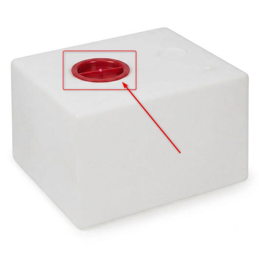 Bouchon de réservoir d'eau - filetage ø 125 mm - OSCULATI