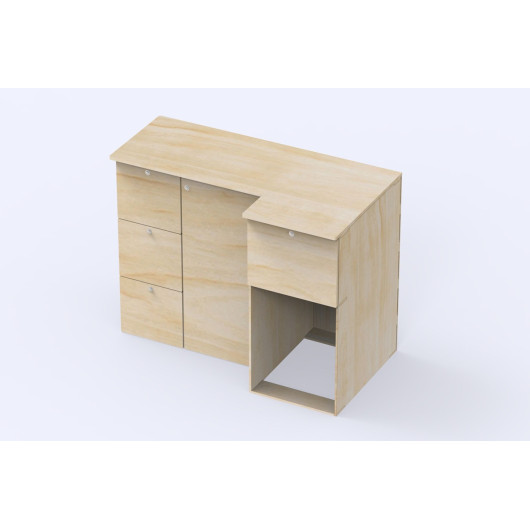Kit cuisine Side Kitchen SIMPLE VANS