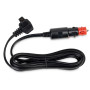Câble d'alimentation 12 V 2,5 m pour glacières CARBEST et MC CAMPING - fiche allume-cigare