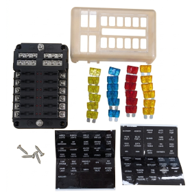 Porte fusibles DC12 Energie Mobile | protection réseau 12/24V en van, bateau et camping-car
