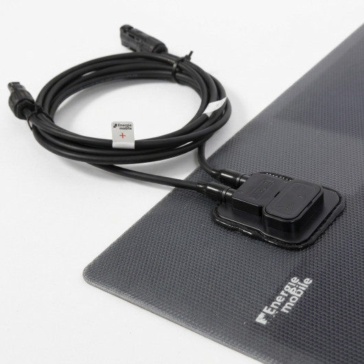 Kit de Boîte de Jonction Solaire Souple HPFX Énergie Mobile avec Câble MC4 de 1,5 m.