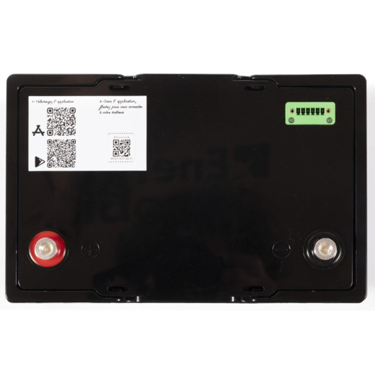 Batterie Lithium 12V 100Ah - ENERGIE MOBILE LTPRO 12-100HD PHOENIX vu dessus