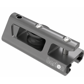 Renvoi de rail réa intégré T 32 mm BARTON Embout rail T 32 mm Barton | rail et chariot de voilier | Spectro