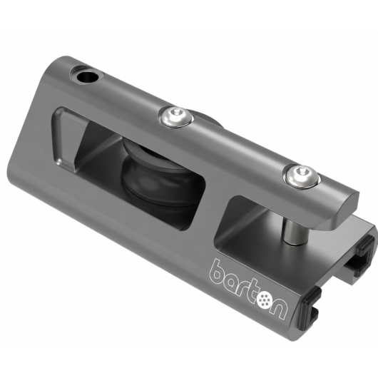Embout rail T 32 mm Barton | rail et chariot de voilier | Noir