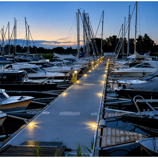 Lumière LED Deck Pathway BLUEFIN LED 600 lm | cheminement