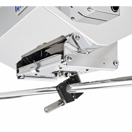 Support rail rond MAGMA T10-385 pour fixer le barbecue sur le balcon du bateau
