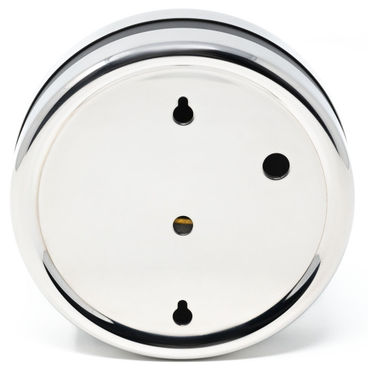 Thermo-hygromètre Barigo Orion 100 mm inox | recto