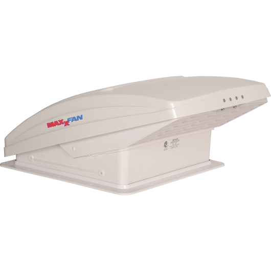 MAXXAIR Maxxfan Deluxe - Lanterneau pour camping-car | fenêtre de toit fourgon, van aménagé | H2R équipements | blanc