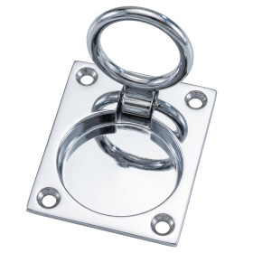 Anneau cuvette chromé 63 x 48 mm FS