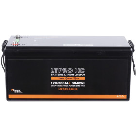Batterie Lithium 12V 300Ah POLAR | LTPRO 12-300 HD PHOENIX (BMS 300A) ENERGIE MOBILE Batterie lithium LiFePO4 Energie Mobile LTPRO HD 12V 300Ah 3840Wh