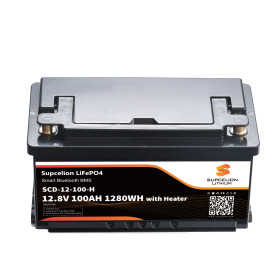 Batterie lithium basse temperature SCD-12100-H SUPCELION | 100 Ah 1280 Wh