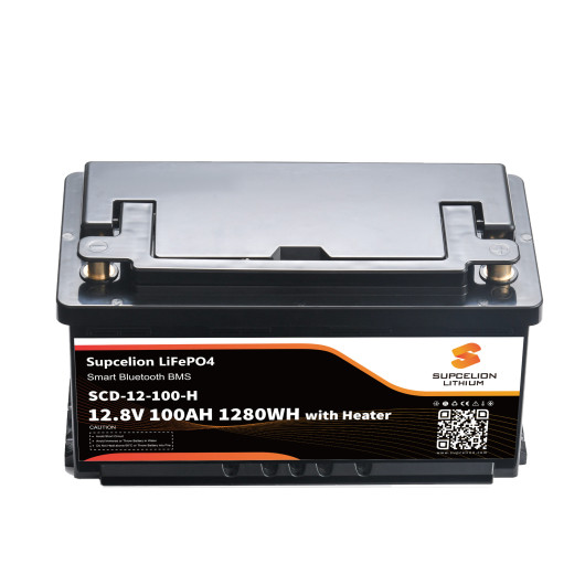 Batterie lithium basse temperature SCD-12100-H SUPCELION | 100 Ah 1280 Wh