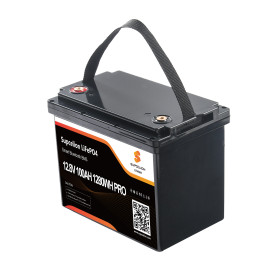 SUPCELION Batterie Lithium Pro 12-100 Ah BT - 1280 Wh