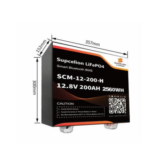 SCM-12-200-H SUPCELION dimensions batterie
