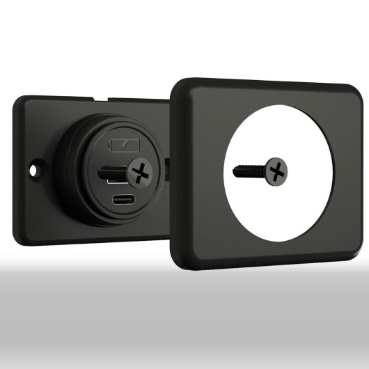 montage - Prise USB en saillie étanche IP55 12V-24V - USB-A 18W & USB-C 45W - ÉNERGIE MOBILE