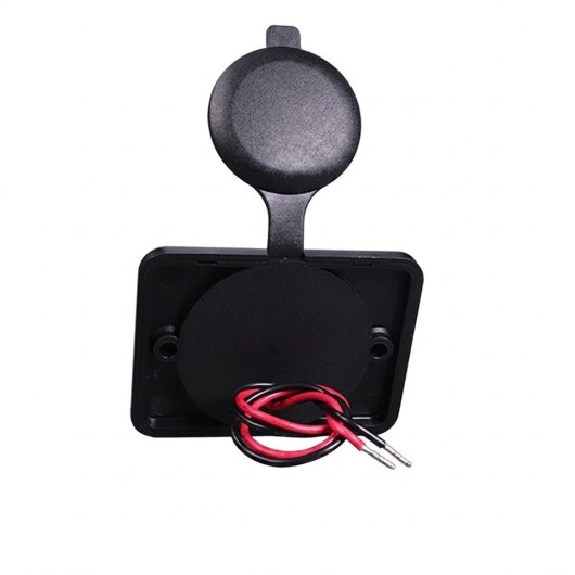 Arrière - Prise USB en saillie étanche IP55 12V-24V - USB-A 18W & USB-C 45W - ÉNERGIE MOBILE