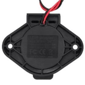 Prise USB en saillie étanche IP67 12V-24V - USB-A 36W et USB-C 30W - ÉNERGIE MOBILE- ouverte