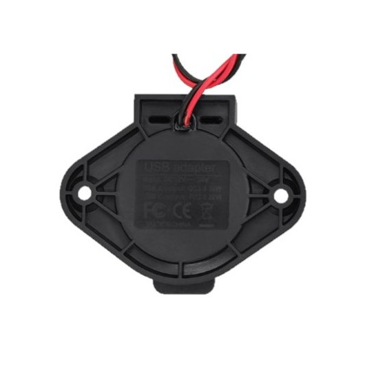 Prise USB en saillie étanche IP67 12V-24V - USB-A 18W et USB-C 100W - ÉNERGIE MOBILE- arrière