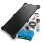 Kit Solaire Rigide 130W HPX Full Black - Panneau HPBC  Régulateur MPPT Victron SmartSolar 75-10