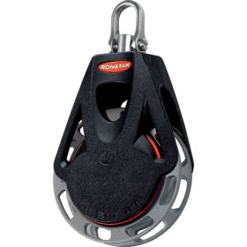 Poulie winch réa 40mm - Orbit - auto - simple - manille RONSTAN Poulie winch Ronstan Orbit 40 mm automatique simple manille - Ratchet haute performance