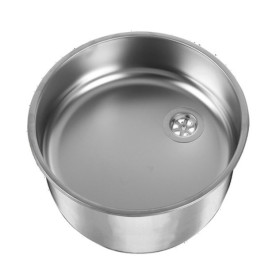 Evier inox ø 360 x H 120 mm CARBEST