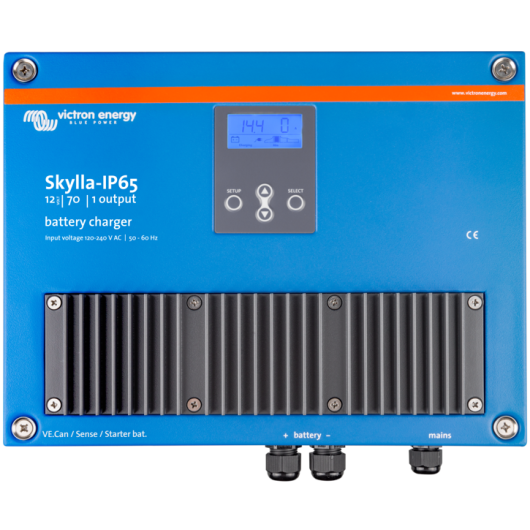 Chargeur Skylla 1+1 sorties 12V 70A Victron Energy - façade
