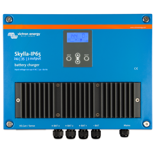 Chargeur Skylla 3 sorties 24V 35A Victron Energy - façade