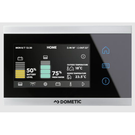 Réfrigérateur Dometic RC 10.4P.90 90L 12V classe tropicale pour camping-car ou bateau | écran