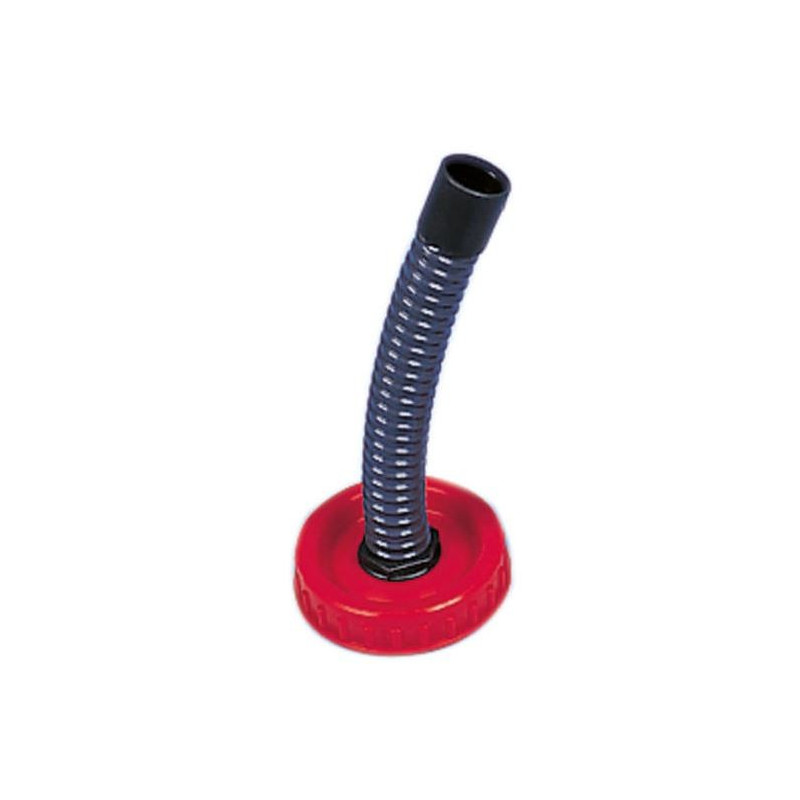 Lot De 6 Bouchons Jerrican Étanches - Bouchons à Gros Filetage Noir Pour Bidons Carburant