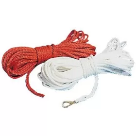OSCULATI Bout flottant de sécurité 8 mm | 30 m Bout flottant OSCULATI de sécurité 30 m | Cordage de sécurité de 8 mm | Orange et Blanc