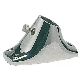 Embase inox pour hampe ø 25 mm Arc Marine - fixation mât de pavillon bateau à moteur