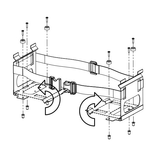 DOMETIC Kit de fixation glacière