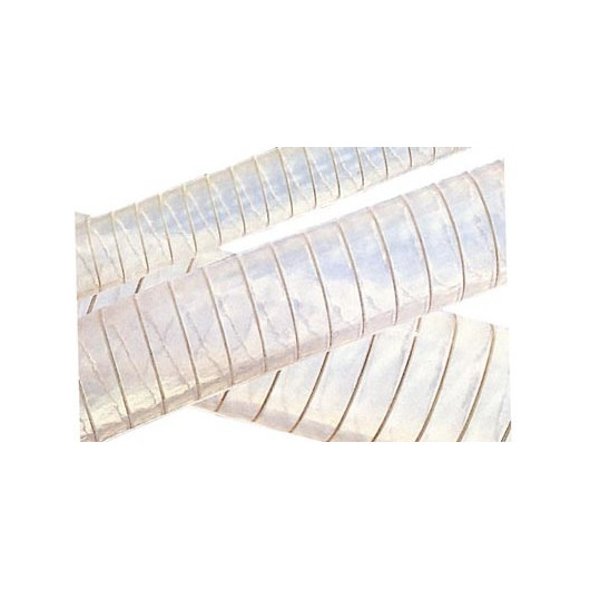 Tuyau spirale transparent Trem | Flexible d'eau pour bateau, camping-car et van | spiralé acier