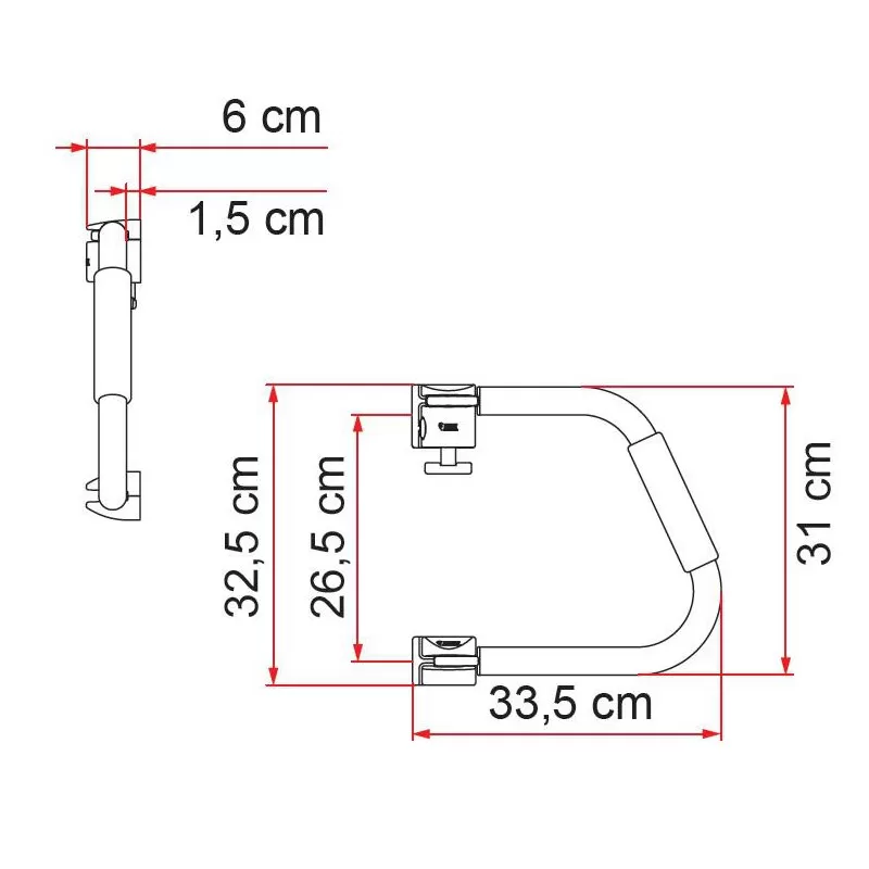 Fiamma Sécurité 31 Unité Porte Les Serrure De Porte Aide à