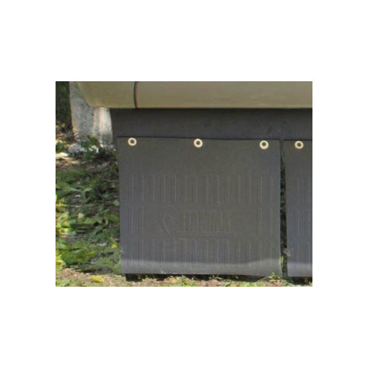 Mud Flap FIAMMA - garde boue bavette pour roue de fourgon aménagé Ducato
