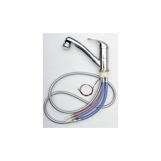 Mitigeur De Douche Pour Camping-car/caravane - Alliage Zinc, Entrée/sortie 80 Cm Filetage G1/2, Pour Système à Pompe à La Demande