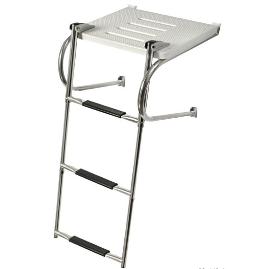Plateforme Polyamide Osculati | Plateforme & Delphinière | accessoire de confort en bateau | télescopique