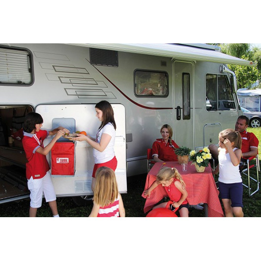 Pack Waste Fiamma | poubelle extérieure pliable pour camping-car et camping | poubelle nomade