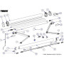 THULE Pièces détachées TRISTOR 2 & 4900