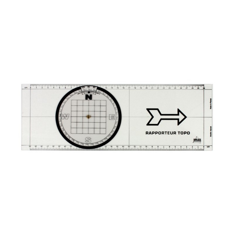 Rapporteur Topo Plastimo - Outil De Navigation Maritime, Mesure D'angles Sur Cartes - 11