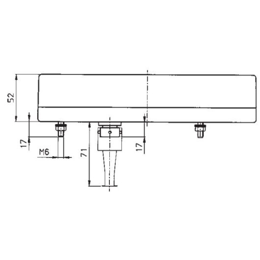 JOKON Feu 5 fonctions 218 x 140 mm + catadioptre