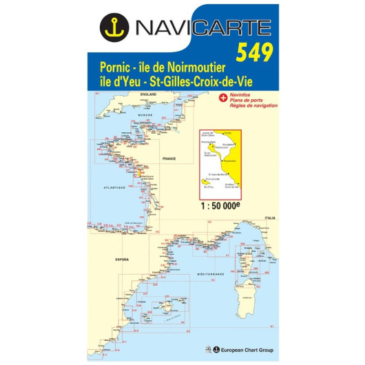 NAVICARTE Détail France Atlantique