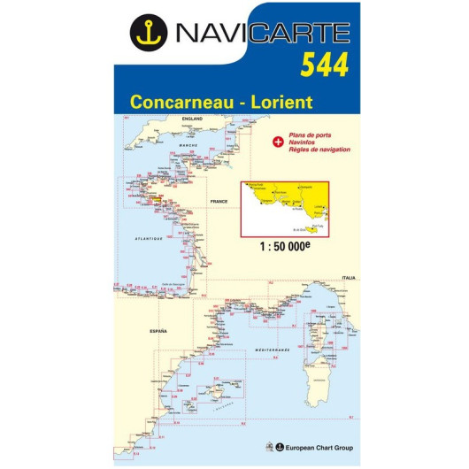 NAVICARTE Détail France Atlantique