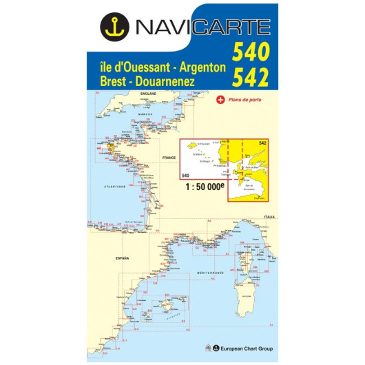 NAVICARTE Détail France Atlantique