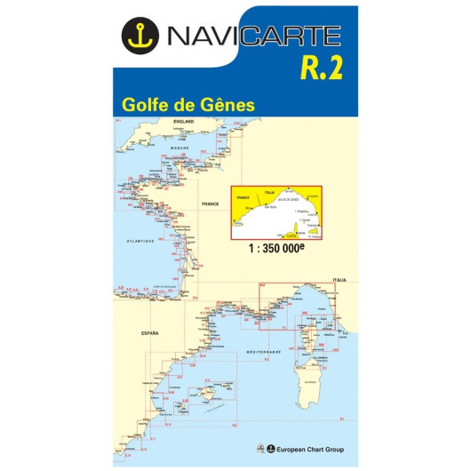 NAVICARTE Routière Golfe de Gênes R2