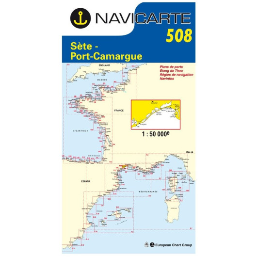 NAVICARTE Détail France Méditerranée