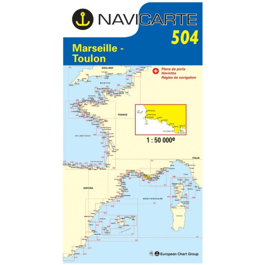 NAVICARTE Détail France Méditerranée