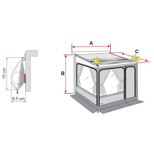 FIAMMA Caravanstore ZIP XL